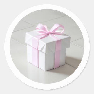 Present Sticker for Birthdays and Gifts
