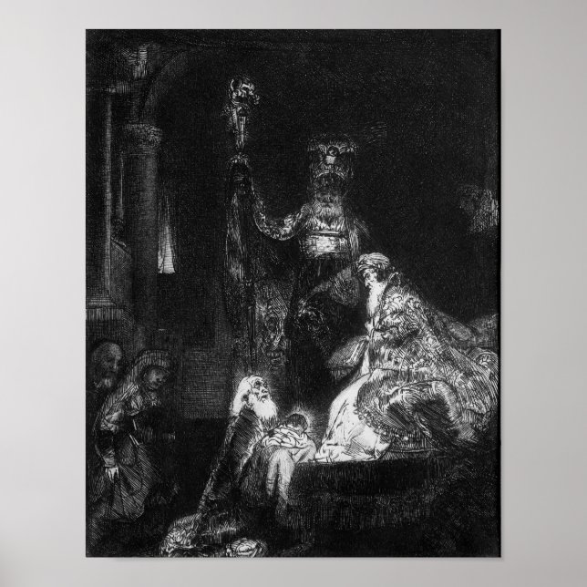 Presentation in the Temple, 1654 Poster (Front)