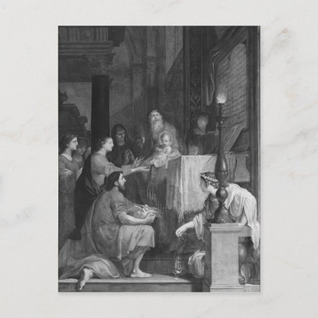 Presentation in the Temple Postcard (Front)