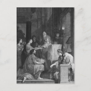Presentation in the Temple Postcard