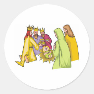Presentation Magi Classic Round Sticker