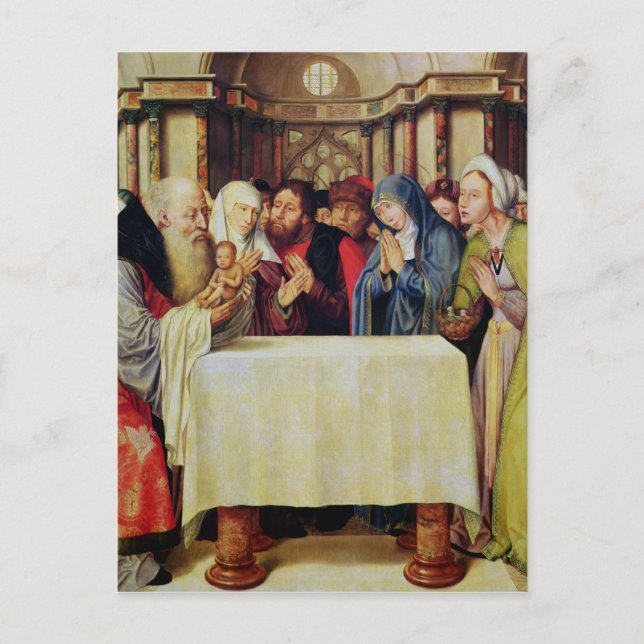 Presentation of Christ in the Temple Postcard (Front)