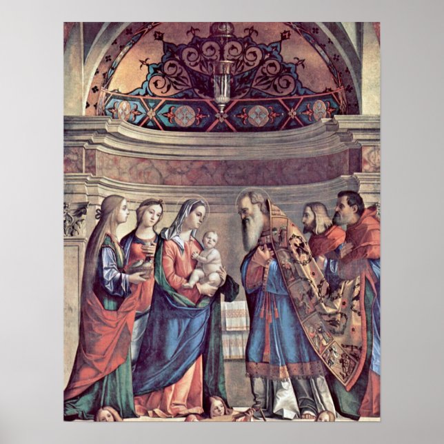 Presentation of Jesus by Vittore Carpaccio Poster (Front)