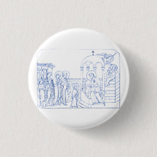 Presentation of the Blessed Virgin Mary 3 Cm Round Badge