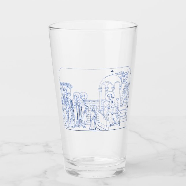 Presentation of the Blessed Virgin Mary Glass (Front)
