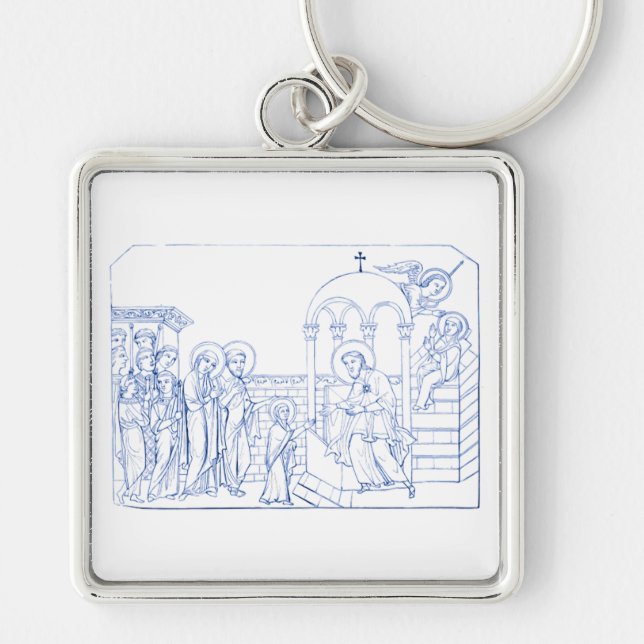 Presentation of the Blessed Virgin Mary Key Ring (Front)
