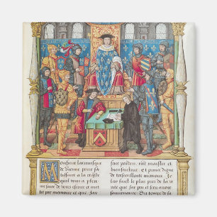 Presentation of the Memoirs to Louis XI Magnet