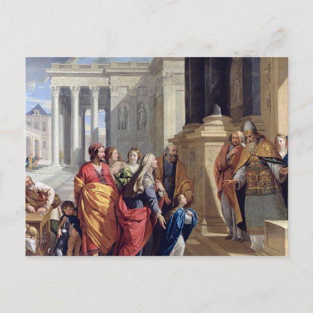Presentation of the Virgin in the Temple Postcard (Front)