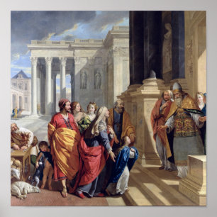 Presentation of the Virgin in the Temple Poster