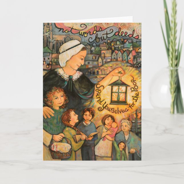 Presentation Sisters, Nano Nagle Greeting Card (Front)