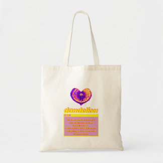 Presentation : The effect of love in the big bang Tote Bag