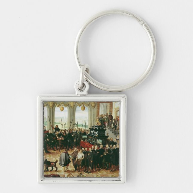 Presentation to Duke Phillip II Key Ring (Front)