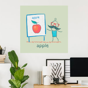 Presenting An Apple Poster