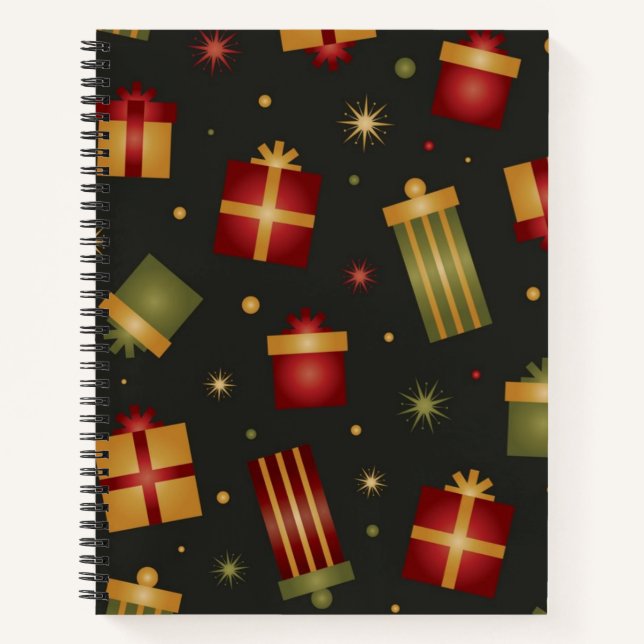 Presents pattern notebook (Front)