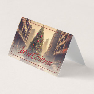 Presents Under a Tree in a Toxic Apocalyptic World