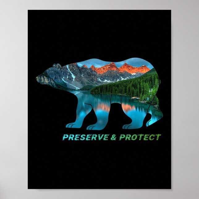 Preserve &amp; Protect Environmental Protection, C Poster (Front)
