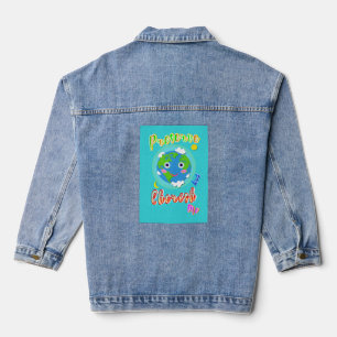 Preserve And Cherish Me Denim Jacket