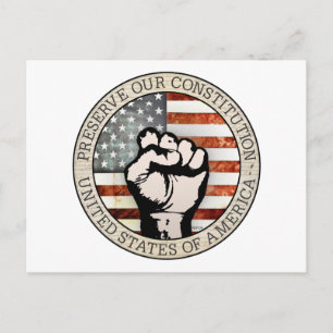 Preserve Our Constitution Postcard