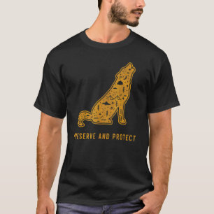 Preserve & Protect National Park Forest Mountain W T-Shirt