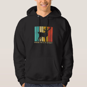 Preserve & Protect Vintage National Park Deer Fore Hoodie