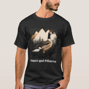 Preserve & Protect Vintage National Park retro duc T-Shirt