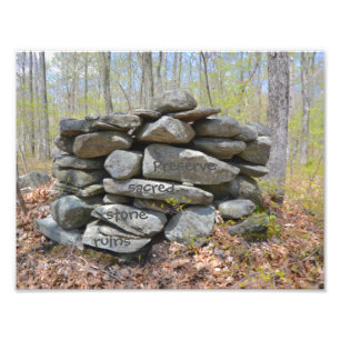 Preserve Sacred Stone Ruins Photo Print