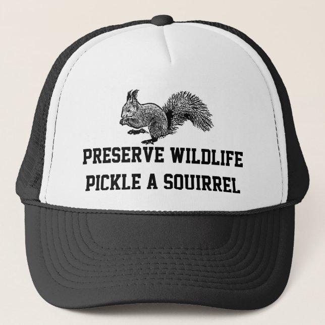preserve wildlife trucker hat (Front)