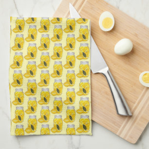 Preserved Lemons Citrus Fruit Home Canning Jar Tea Towel