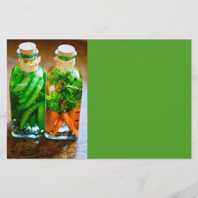 Preserved vegetables flyer (Front)