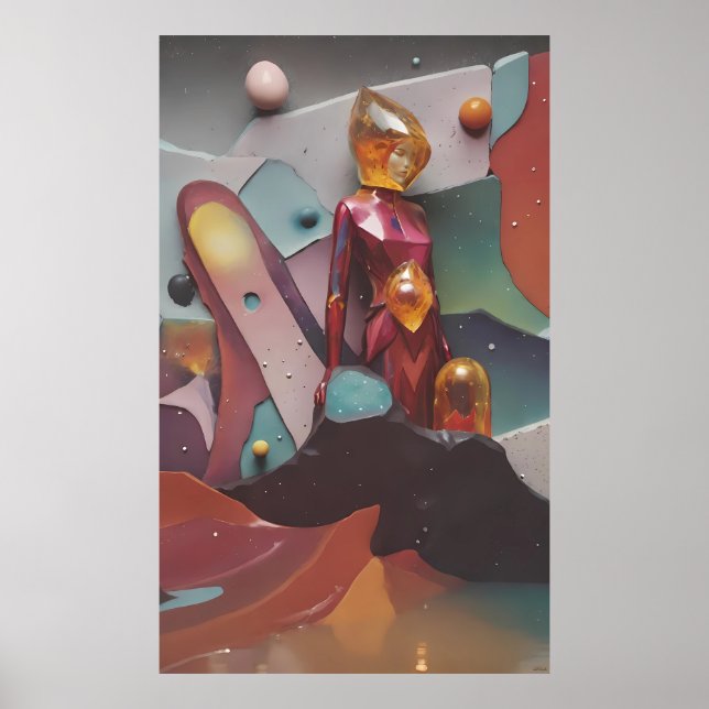 Preserving Her Dignity - Ken Gauge Art Poster (Front)