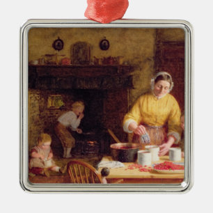 Preserving Jam Metal Ornament