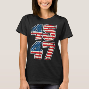 President 45 47 Donald Trump Inauguration Day 2025 T-Shirt