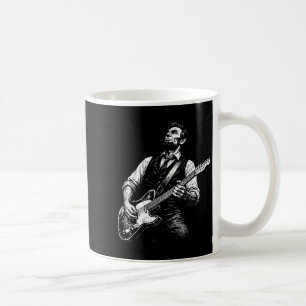 President abraham lincoln playing guitar abe coffee mug