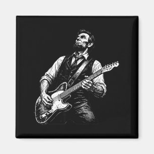 President abraham lincoln playing guitar abe magnet