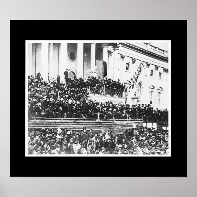President Abraham Lincoln's 2nd Inaugural Poster (Front)