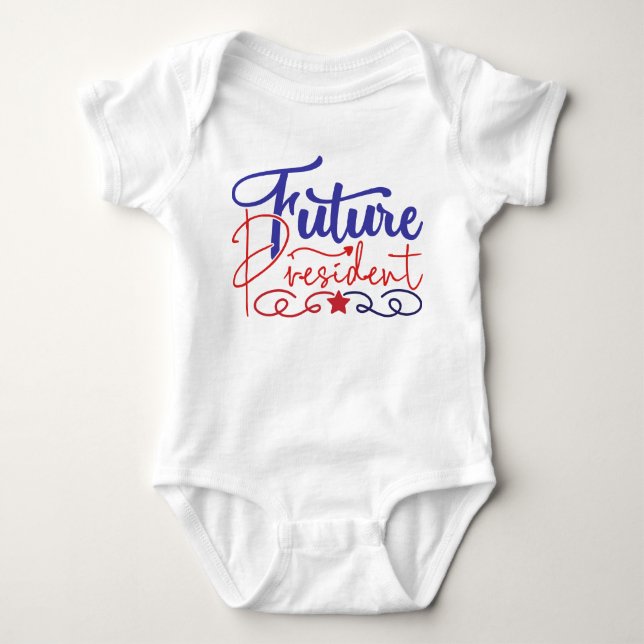 PRESIDENT BABY BODYSUIT (Front)