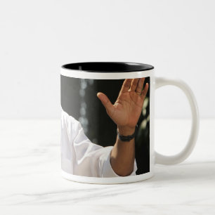 President Barack answers questions about the Two-Tone Coffee Mug