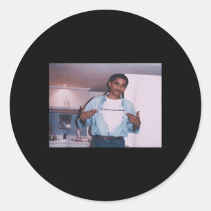 President Barack Hussein Obama  Classic Round Sticker