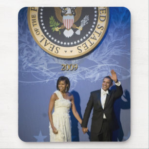 President Barack & Michele Obama Mouse Pad