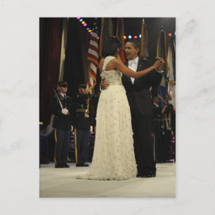 President Barack & Michele Obama Postcard