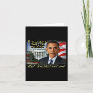 President Barack Obama 2008-2016 U.s. President Card