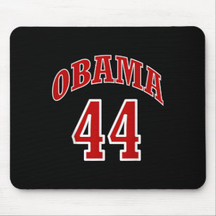 President Barack Obama 44 Shirt Faux Jersey 44th U Mouse Pad