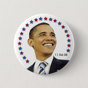 President Barack Obama 6 Cm Round Badge