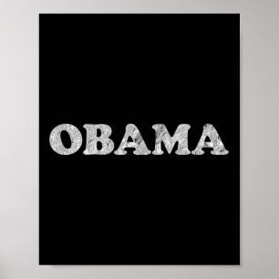 President Barack Obama 70s Vintage Gift Poster