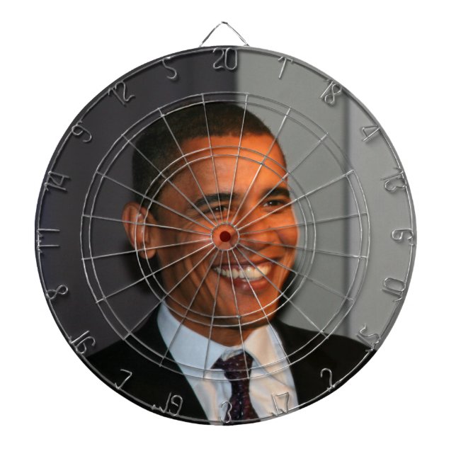 President Barack Obama Bullseye Dartboard (Front)