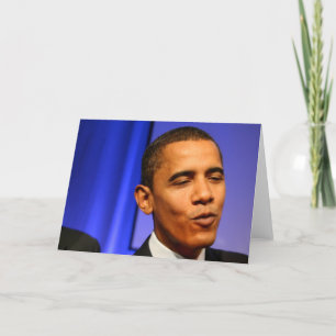 President Barack Obama Card