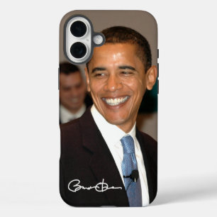 President Barack Obama iPhone 16 Plus Case