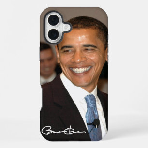 President Barack Obama iPhone 16 Plus Case
