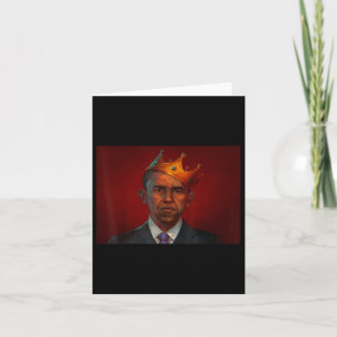 President Barack Obama King Card