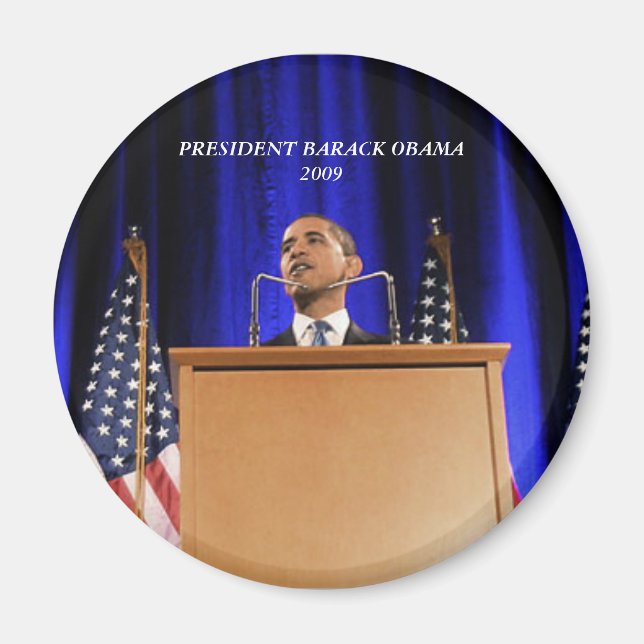 President Barack Obama Magnet (Front)